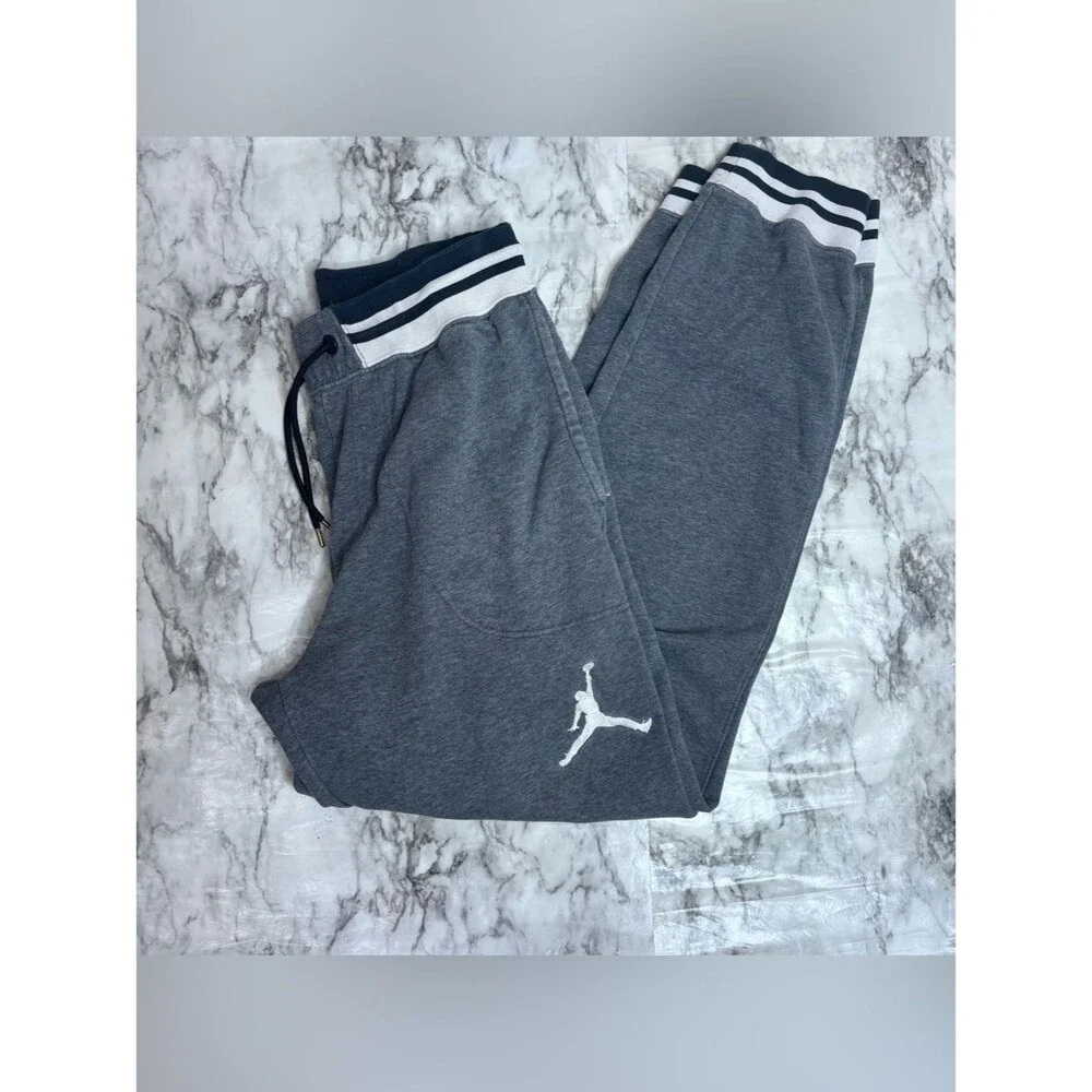 Air Jordan Y2K 2000s Streetwear Athletic Jogger Pants logo sweatpants medium